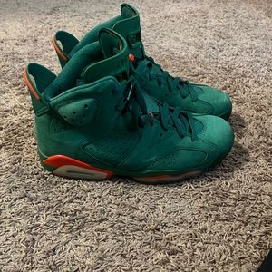Jordan 6 Retro NRG 'Green Suede Gatorade'